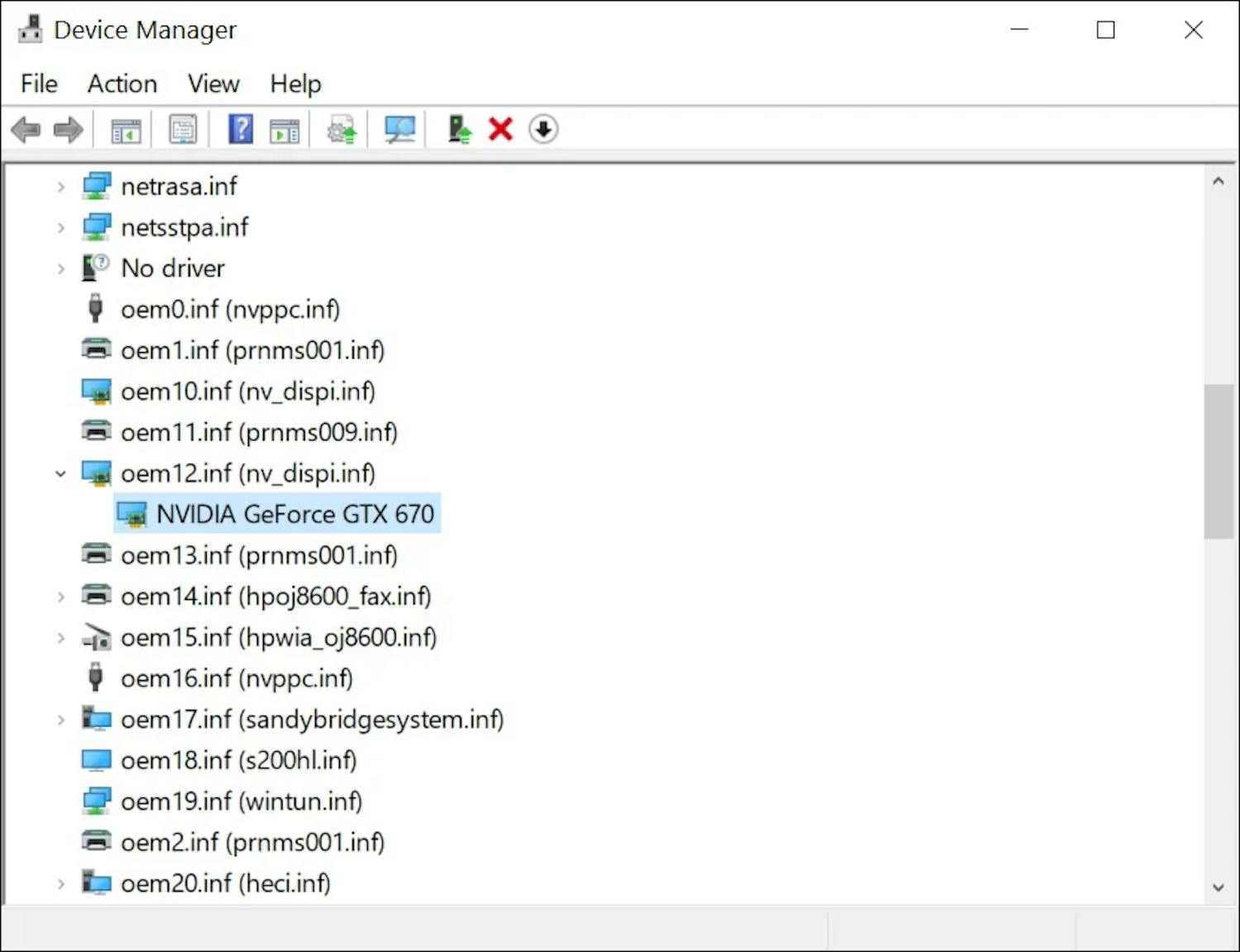 Översikt över drivrutiner Få bättre överblick över dina drivrutiner med Enhetshanteraren